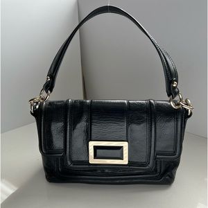 Banana Republic Black Patent Leather Purse